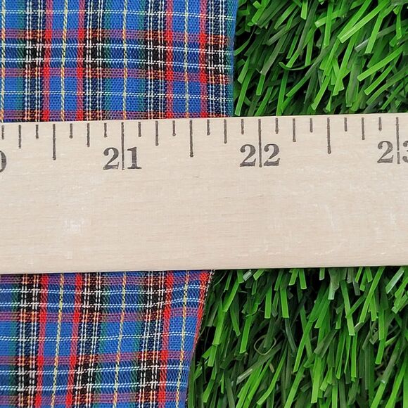 Vintage 80s LEE Plaid Button Shirt M/L 22x31 Red - Picture 5 of 11